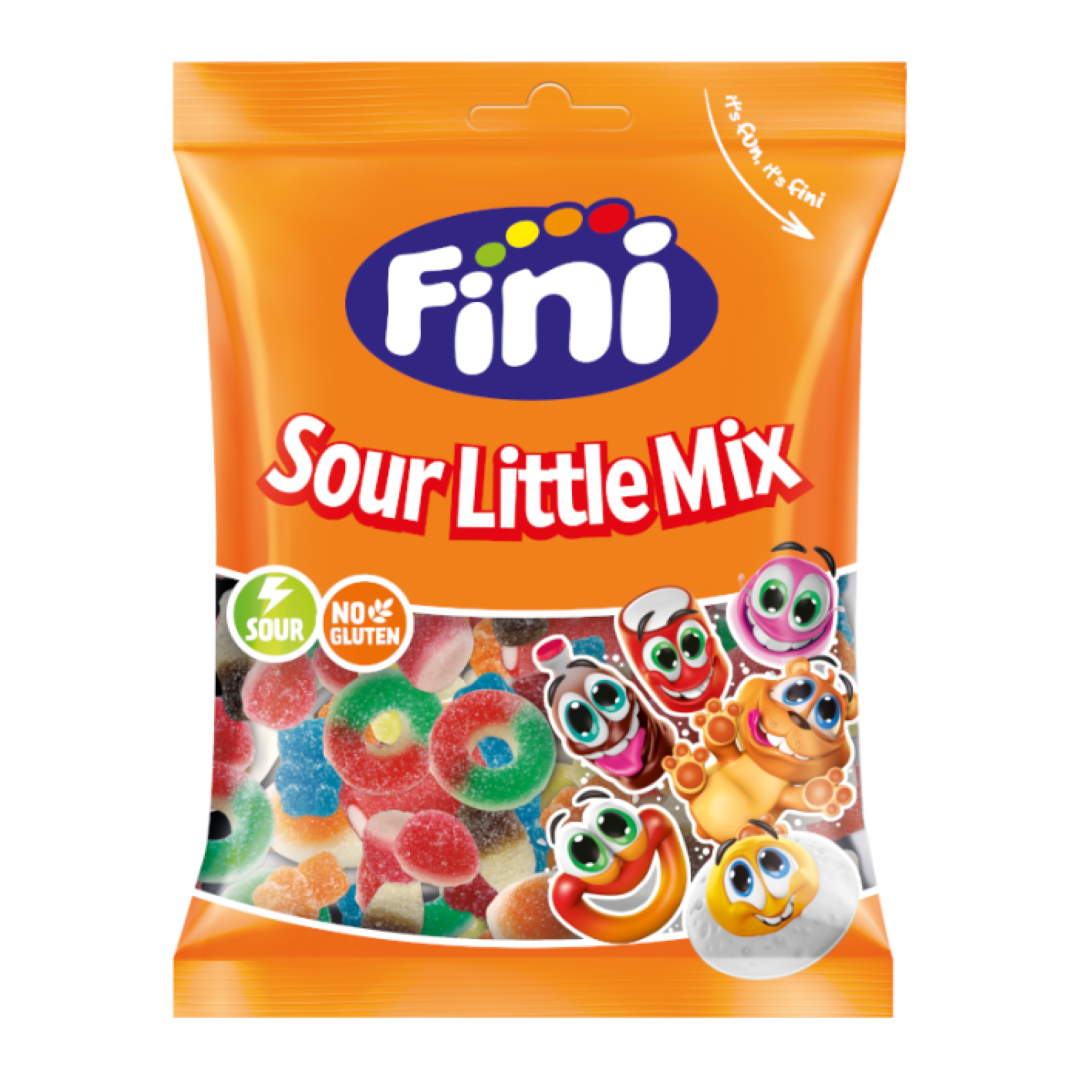 FINI SOUR LITTLE MIX 75G